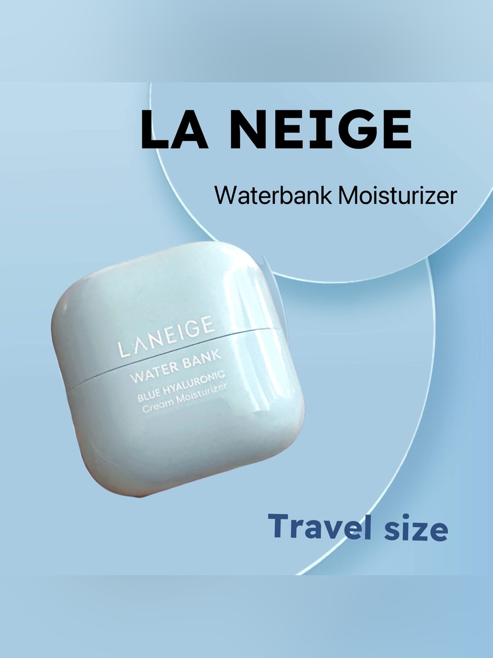 ✨HP✨🇰🇷🆕NWOB LANEIGE |TRAVEL| Dewy & Cool Water Bank Blue Hyaluronic Gel Cream